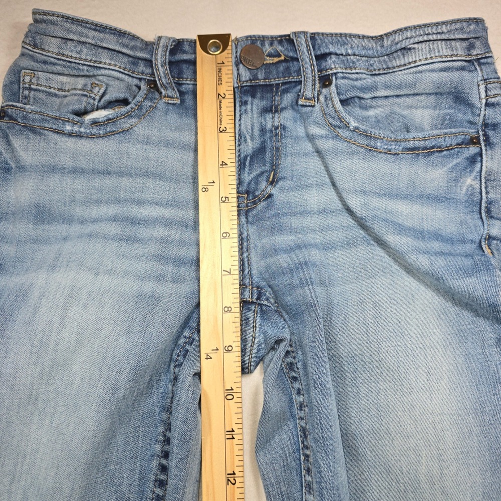 BKE Stella Slim Fit Bootcut Jeans Light Wash Low Rise 26x31.5 ABK6508R - Picture 6 of 14